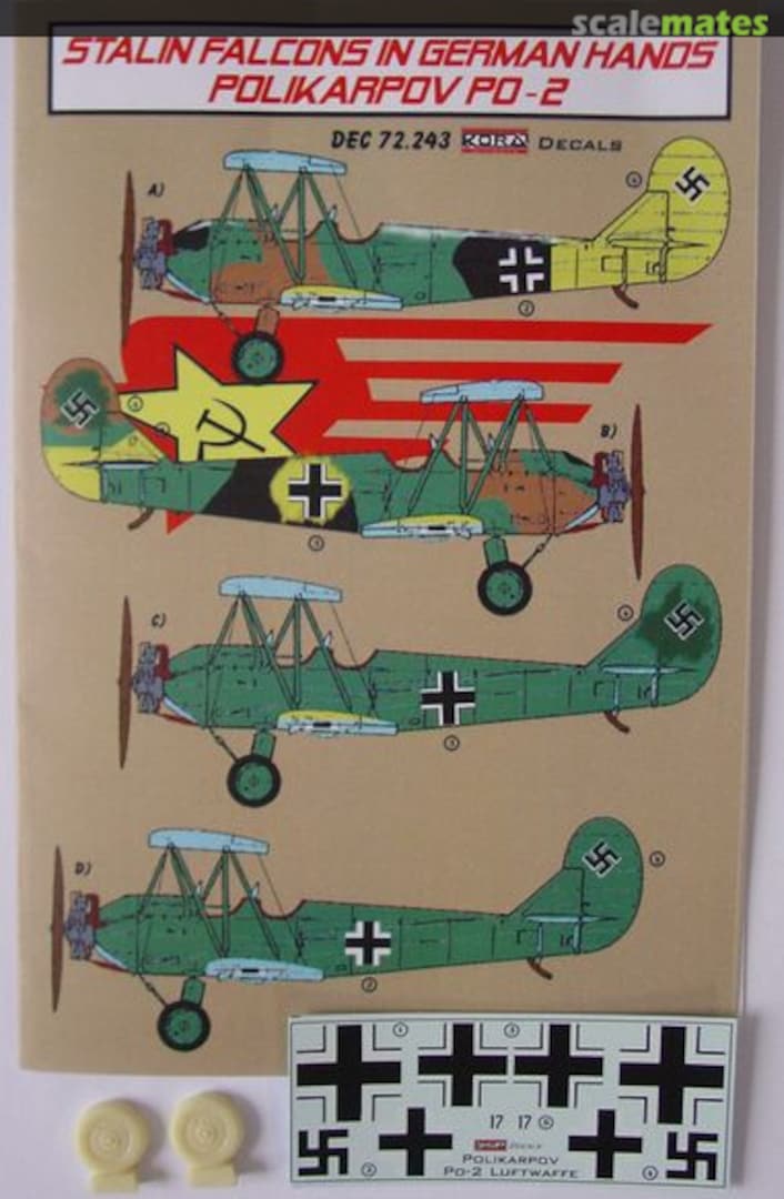 Boxart Polikarpov Po-2 DEC72243 Kora Models Boxart Polikarpov Po-2 DEC72243 Kora Models