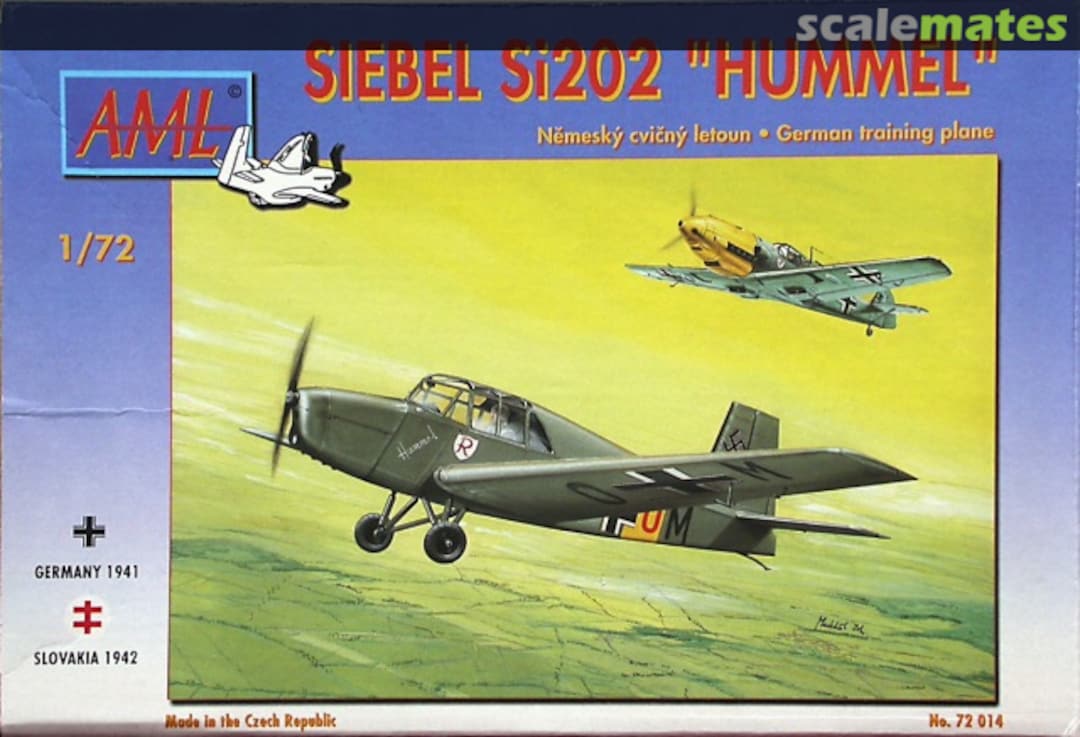 Boxart Siebel Si202 "Hummel" 72014 AML Boxart Siebel Si202 "Hummel" 72014 AML