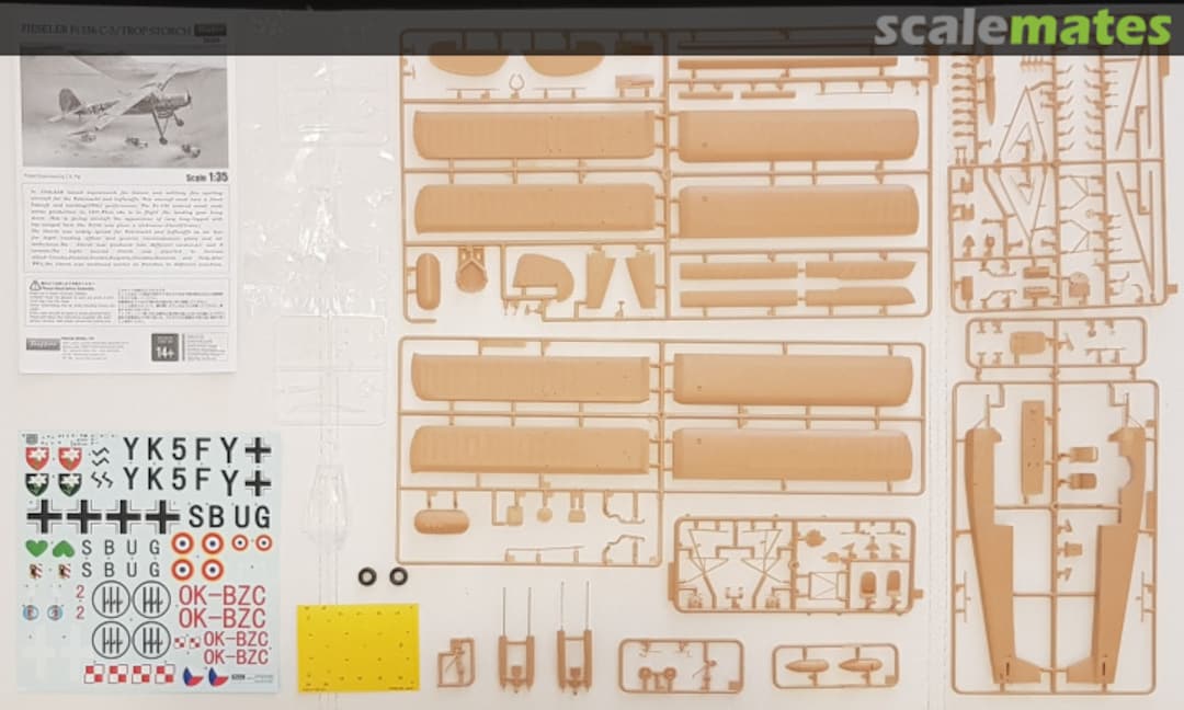 Contents Fieseler Fi 156 C-3/Trop Storch 35049 Tristar Contents Fieseler Fi 156 C-3/Trop Storch 35049 Tristar