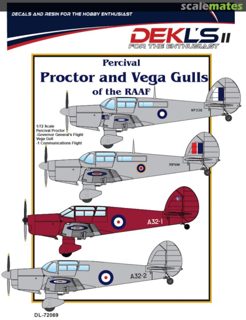 Boxart Proctor and Vega Gulls DL-72069 DEKL's