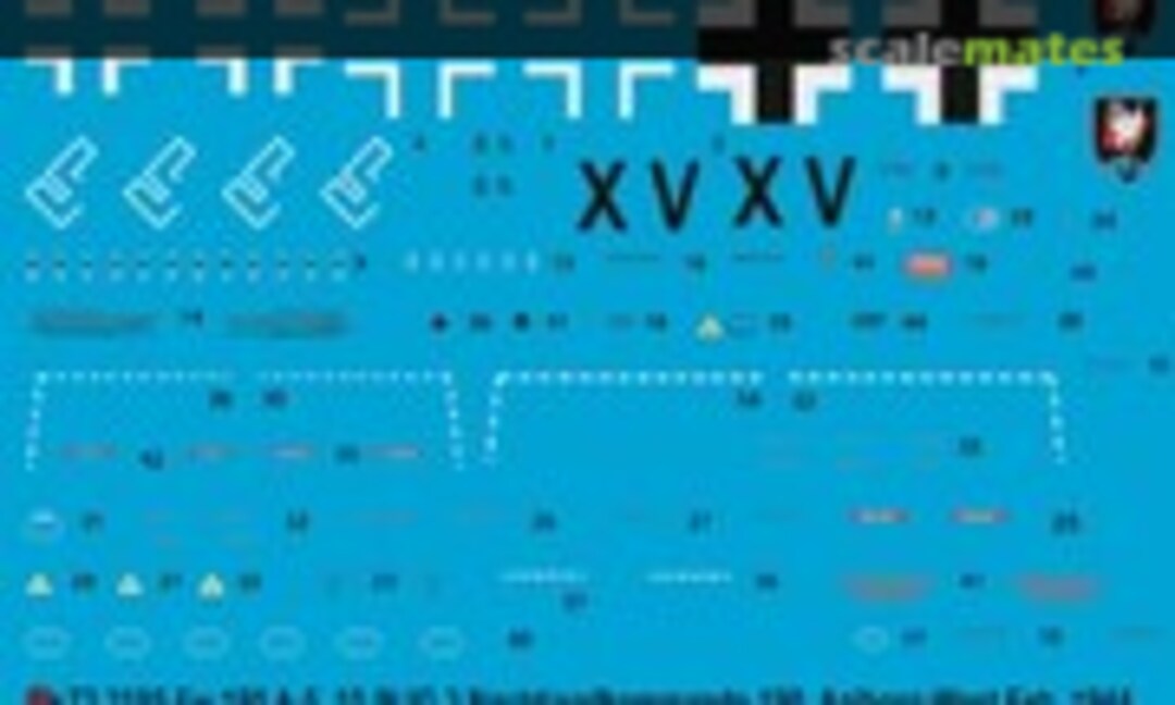 1:72 FW 190 A-5 10./NJG3 Nachtjagdkommando 190 (Peddinghaus-Decals 72 3185) 72 3185