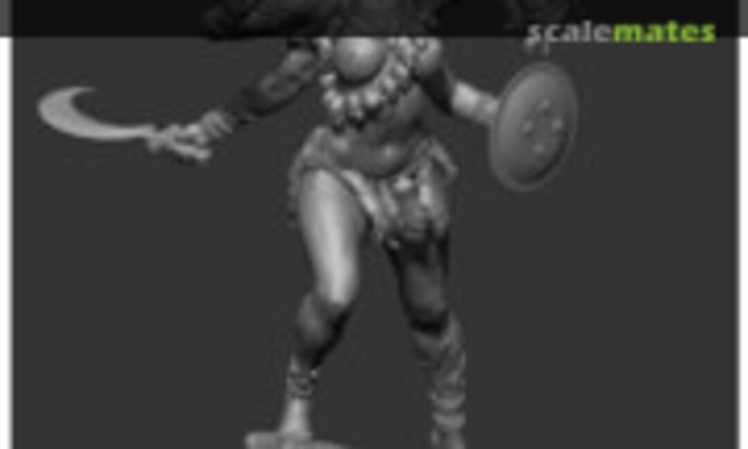 75mm Indian goddess Kali (Chronos Miniatures CHM-75019) CHM-75019