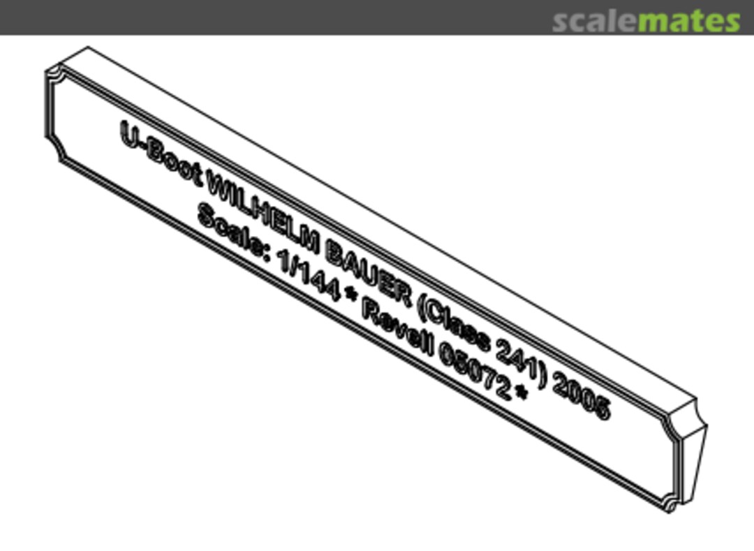 Boxart U-Boot WILHELM BAUER (Class 241) 2005 CTG - P003011_V0_R1 COBOTEC GROUP LTD. Boxart U-Boot WILHELM BAUER (Class 241) 2005 CTG - P003011_V0_R1 COBOTEC GROUP LTD.
