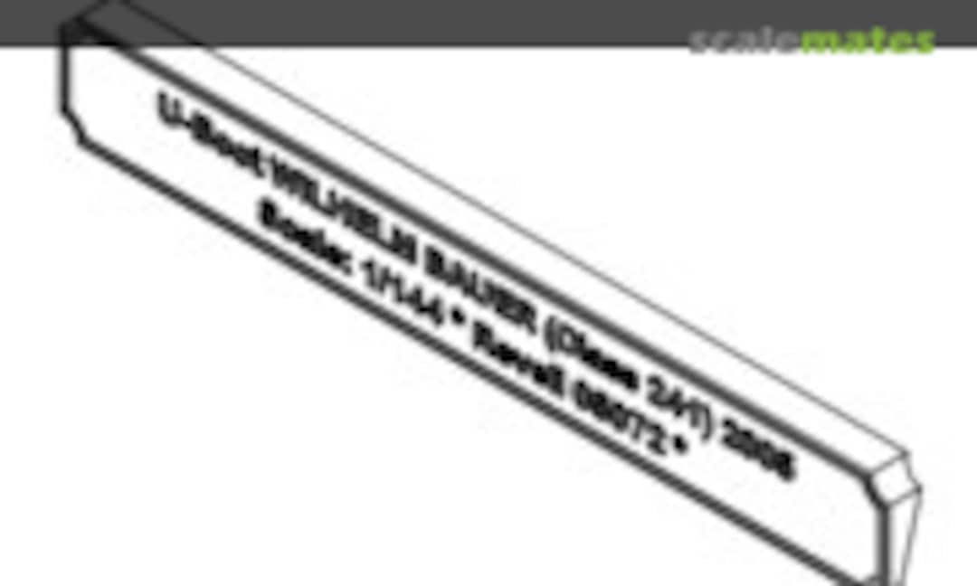 1:144 U-Boot WILHELM BAUER (Class 241) 2005 (COBOTEC GROUP LTD. CTG - P003011_V0_R1) CTG - P003011_V0_R1