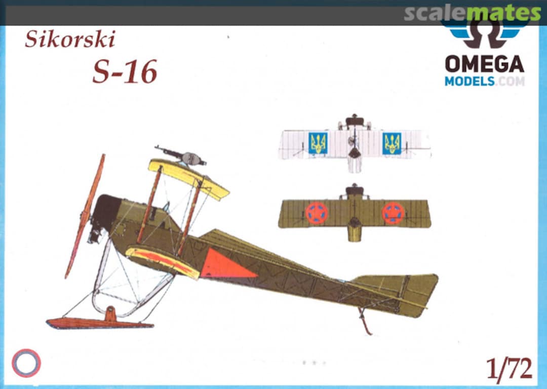 Boxart Sikorski S-16 72014 Omega Models