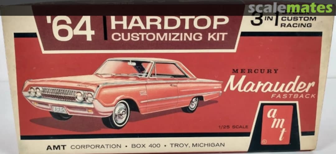 Boxart Mercury Marauder '64 Hardtop Customizing Kit 6324-150 AMT