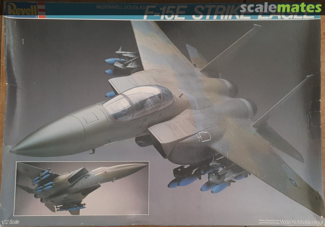 Boxart McDonnell Douglas F-15E Strike Eagle 4719 Revell Boxart McDonnell Douglas F-15E Strike Eagle 4719 Revell