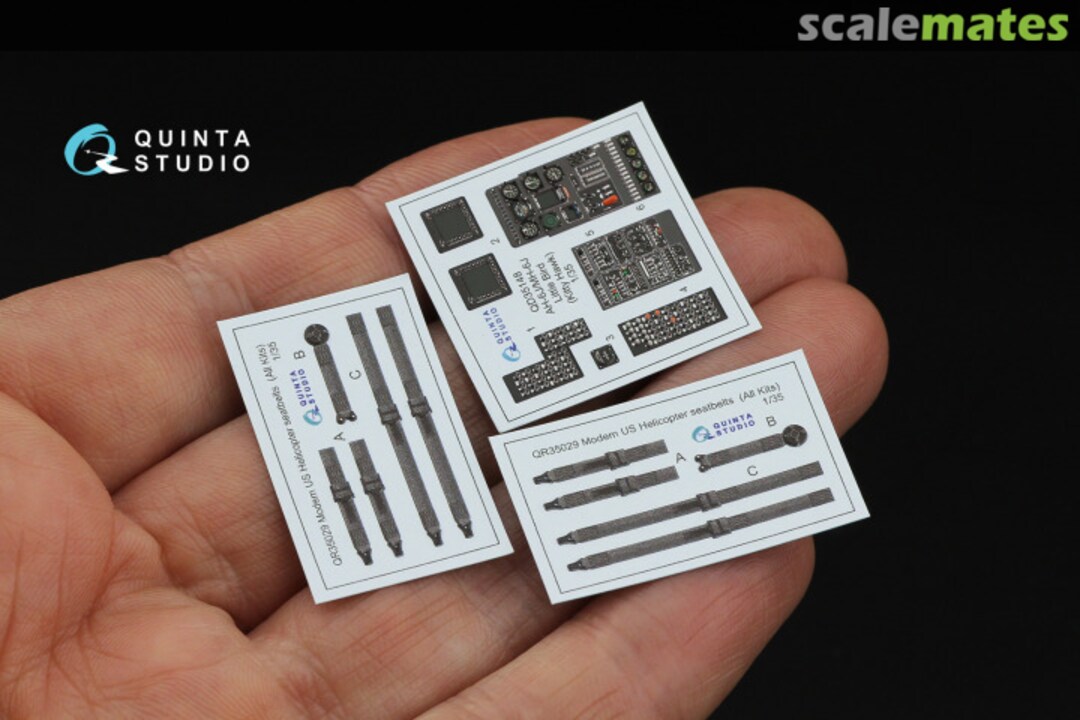 Contents AH-6J/MH-6J Little Bird interior 3D decals QD35148 Quinta Studio Contents AH-6J/MH-6J Little Bird interior 3D decals QD35148 Quinta Studio