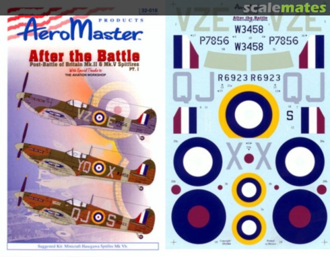 Boxart After the Battle 32-018 AeroMaster