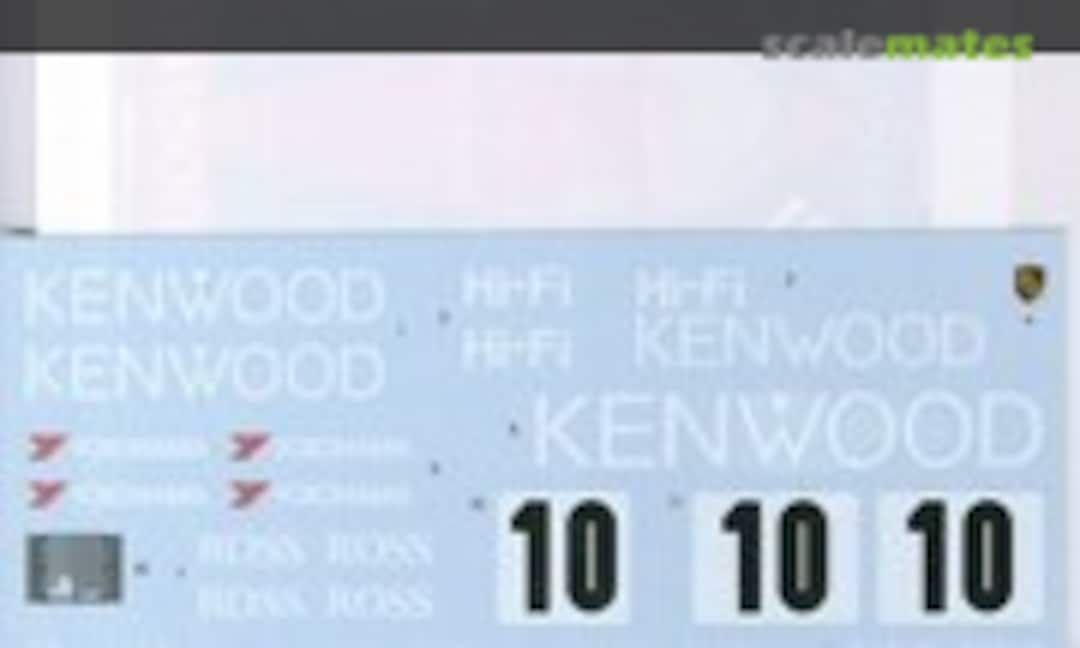 1:24 Porsche 962C Kenwood 1989 (Shunko Models SHK-D202) SHK-D202