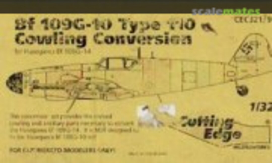 1:32 Bf 109G-10 Type 110 Cowling Conversion (Cutting Edge Modelworks CEC32139) CEC32139