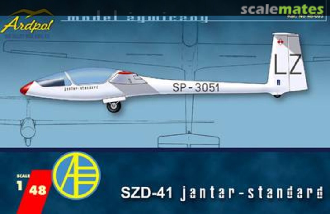 Boxart SZD-41 Jantar-Standard 48-003 Ardpol Boxart SZD-41 Jantar-Standard 48-003 Ardpol