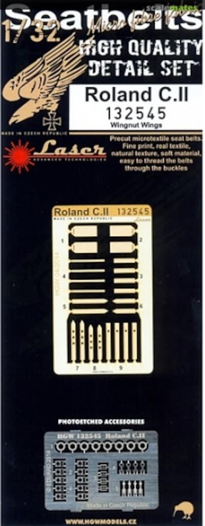 Boxart Roland C.II - Seatbelts 132545 HGW Models