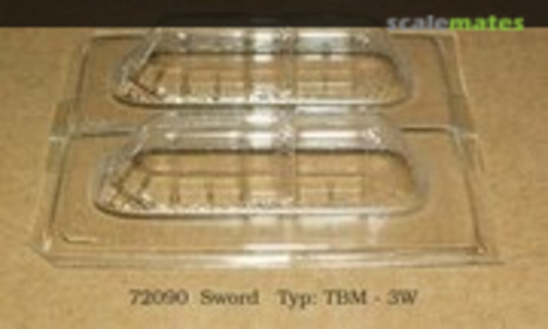 1:72 TBM-3W Canopy (Open-Closed) (for Sword) (Rob-Taurus 72090) 72090