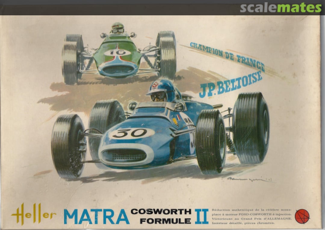 Boxart Matra Cosworth Formule II L740 Heller Boxart Matra Cosworth Formule II L740 Heller