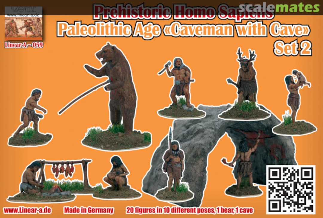 Contents Paleolithic Age Caveman Set 2 059 Linear-a
