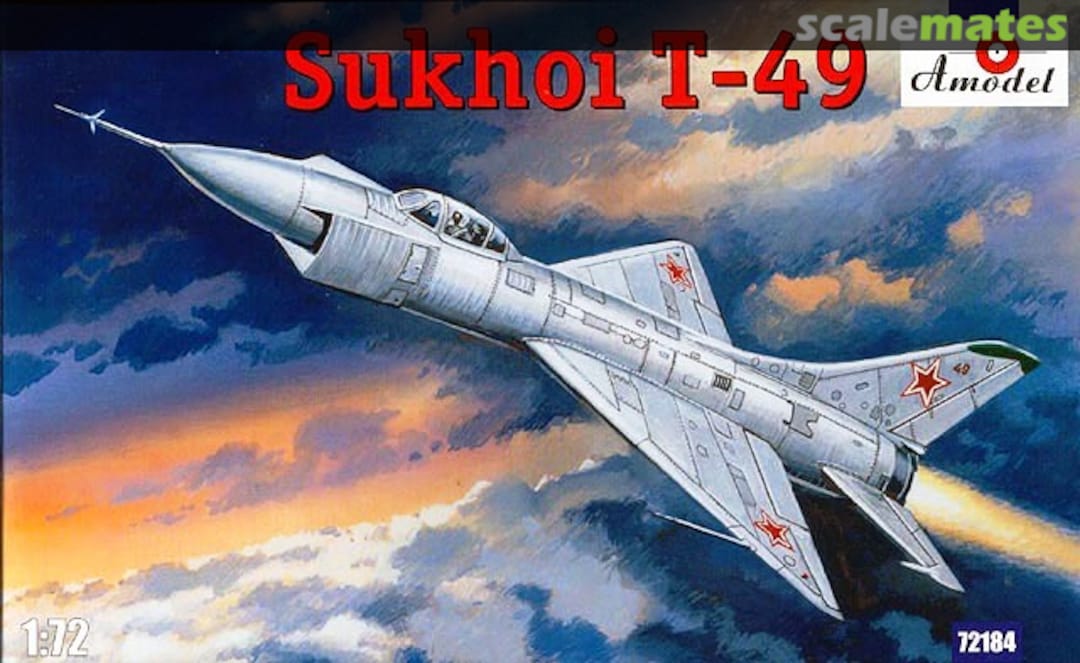 Boxart Sukhoi T-49 72184 Amodel