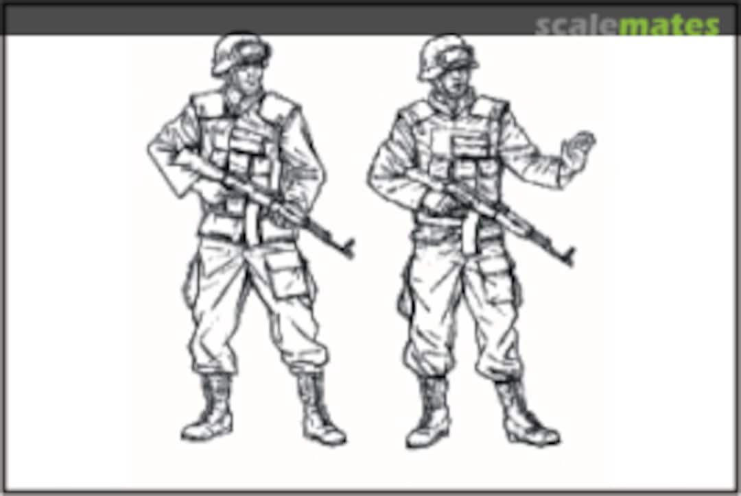 Boxart CZ Army KFOR (2 fig.) F35173 CMK Boxart CZ Army KFOR (2 fig.) F35173 CMK