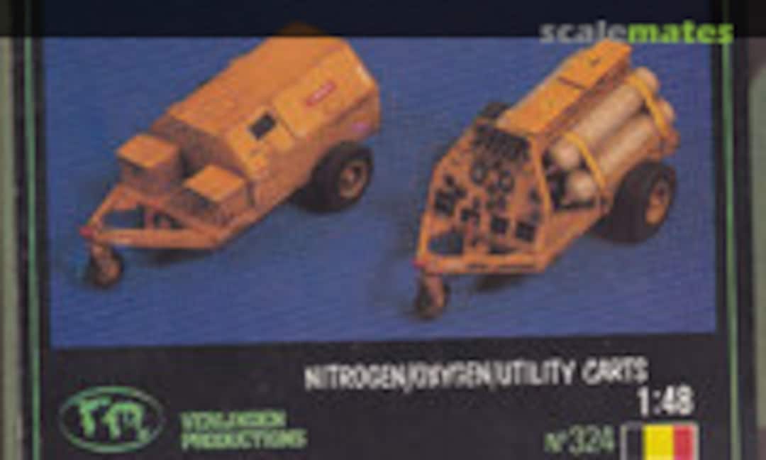 1:48 Nitrogen Oxygen Utility Carts (Verlinden Productions 324) 324