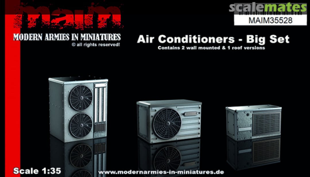 Boxart Air Conditioners - Big Set MAIM35528 MAiM Boxart Air Conditioners - Big Set MAIM35528 MAiM