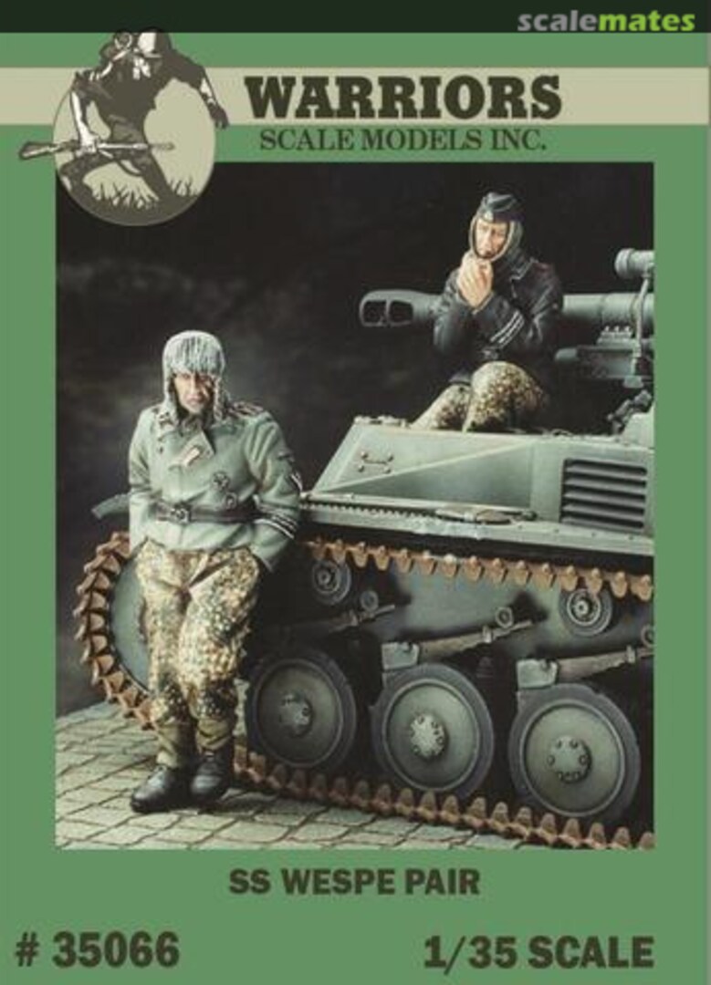 Boxart Scale Models Figure Set: SS Wespe Pair 35066 Warriors Boxart Scale Models Figure Set: SS Wespe Pair 35066 Warriors