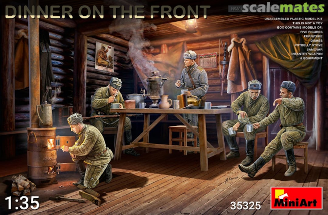 Boxart Dinner on the Front 35325 MiniArt Boxart Dinner on the Front 35325 MiniArt