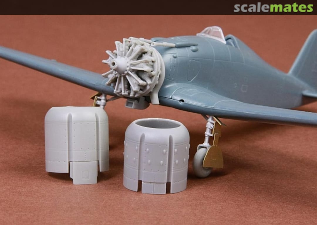 Boxart Fiat G.50/bis Engine & Cowling set 72060 SBS Model Boxart Fiat G.50/bis Engine & Cowling set 72060 SBS Model