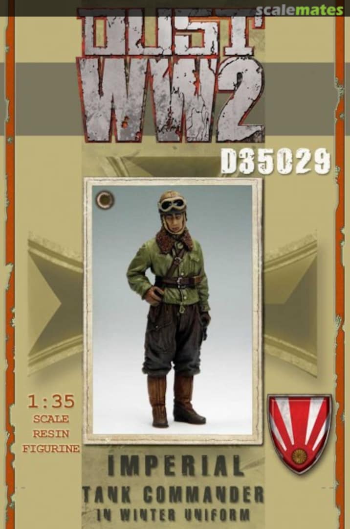 Boxart IMPERIAL TANK COMMANDER IN WINTER UNIFORM D35029 Dust-Models Boxart IMPERIAL TANK COMMANDER IN WINTER UNIFORM D35029 Dust-Models