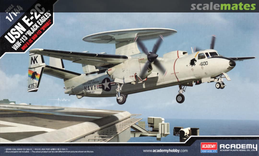 Boxart U.S. Navy E-2C VAW-113 Black Eagles 12623 Academy Boxart U.S. Navy E-2C VAW-113 Black Eagles 12623 Academy