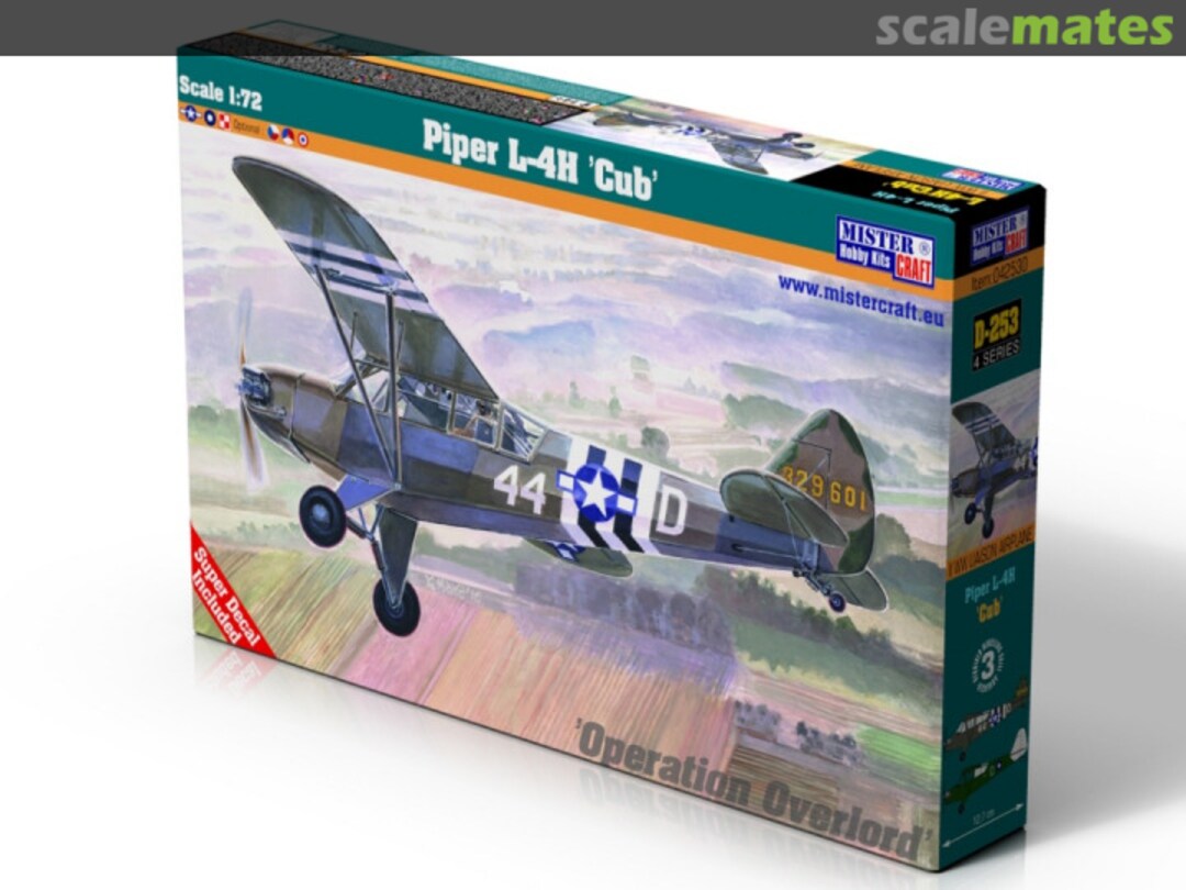 Boxart Piper L-4H 'Cub' D-253 MisterCraft Boxart Piper L-4H 'Cub' D-253 MisterCraft