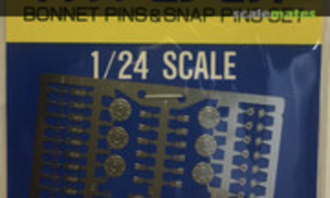 1:24 BONNET PINS & SNAP PINS SET (Modeler's P420-600) P420-600