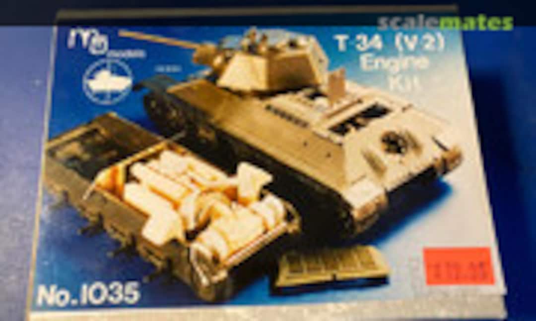 1:35 T-34 ENGINE KIT (MB Models 1035) 1035