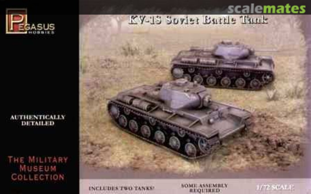 Boxart KV-1S Soviet Battle Tank 7667 Pegasus Hobbies Boxart KV-1S Soviet Battle Tank 7667 Pegasus Hobbies