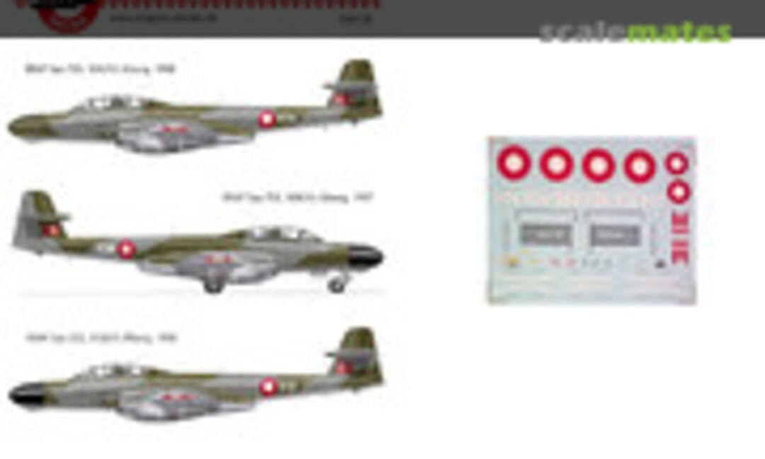 1:48 Armstrong Withworth Meteor NF.Mk.11 (Stoppel Decals 048138) 048138