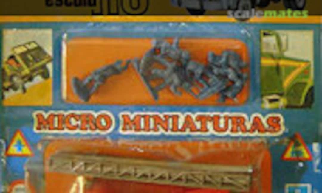 1:87 Magirus Fire Truck w/Figures (Eko )