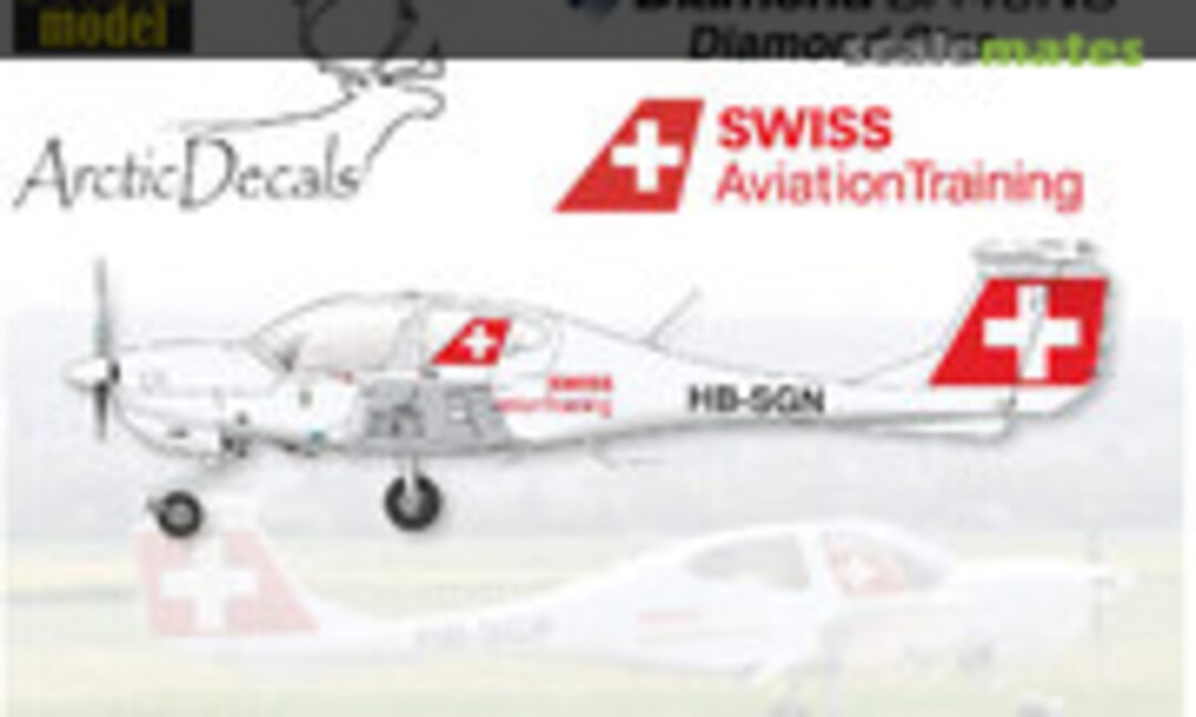 1:72 Diamond DA40NG Diamond Star (Arctic Decals ARC72-K10C) ARC72-K10C