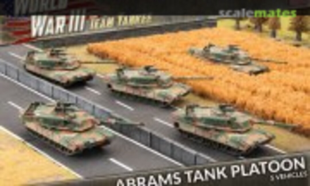 Abrams Tank Platoon (World War III: Team Yankee TUBX18)