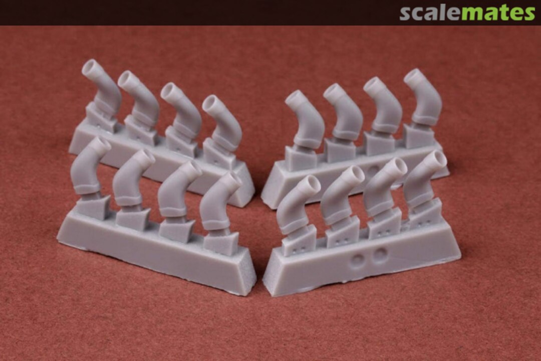 Boxart Supermarine Spitfire MK.IX Exhaust BUC24-033 Buchon Scale Models Boxart Supermarine Spitfire MK.IX Exhaust BUC24-033 Buchon Scale Models