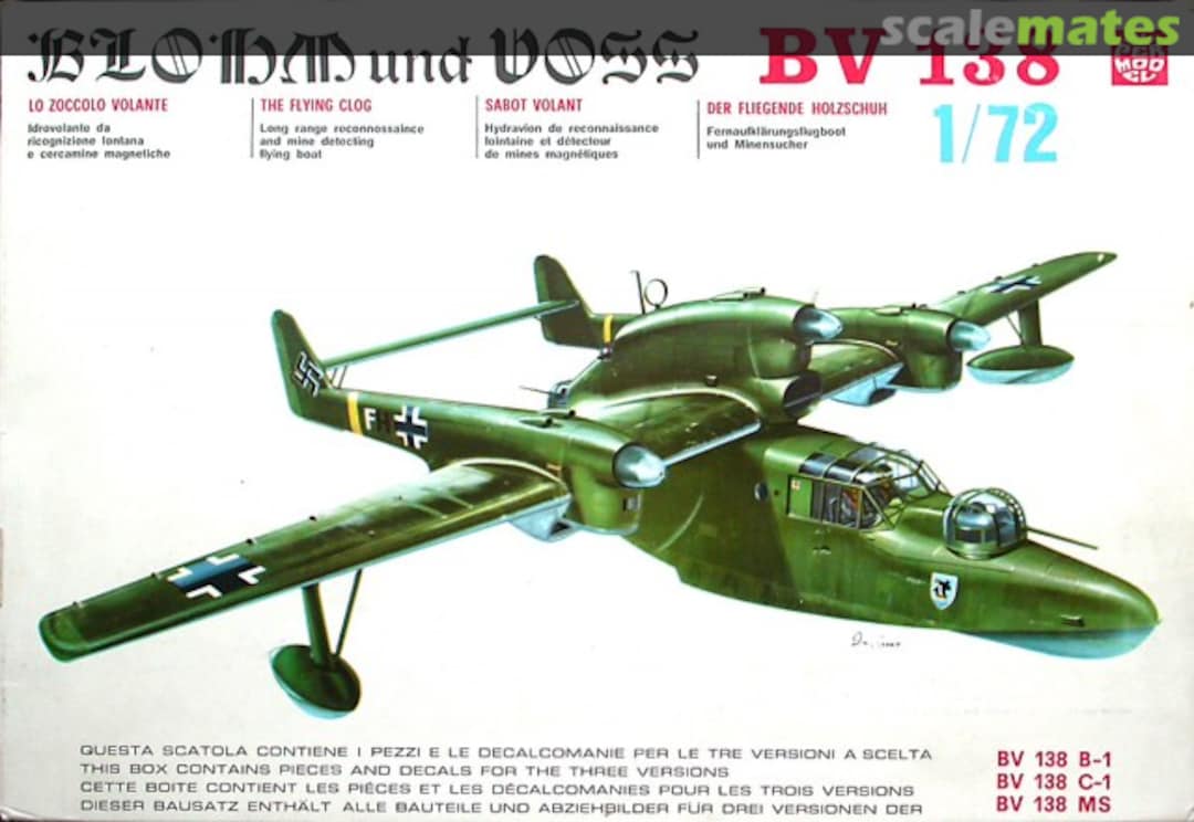 Boxart Blohm und Voss Bv 138 10-017 Supermodel Boxart Blohm und Voss Bv 138 10-017 Supermodel