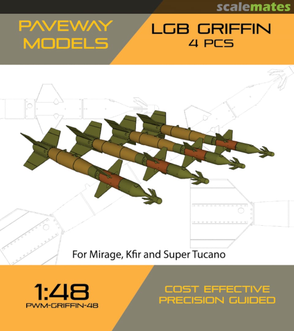 Boxart LGB Griffin PWM-GRIFFIN-48 Paveway Models Boxart LGB Griffin PWM-GRIFFIN-48 Paveway Models