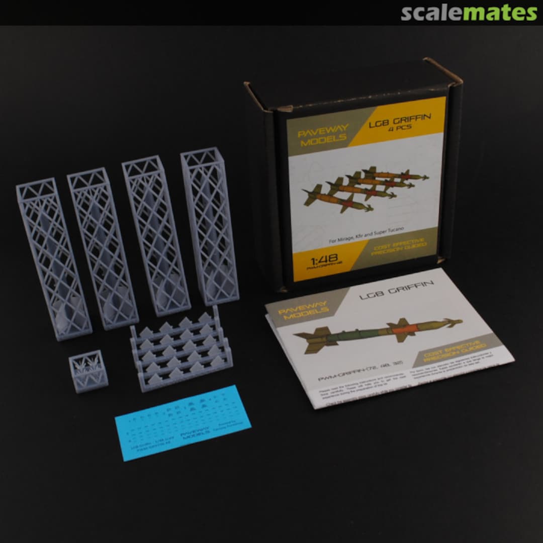 Contents LGB Griffin PWM-GRIFFIN-48 Paveway Models Contents LGB Griffin PWM-GRIFFIN-48 Paveway Models