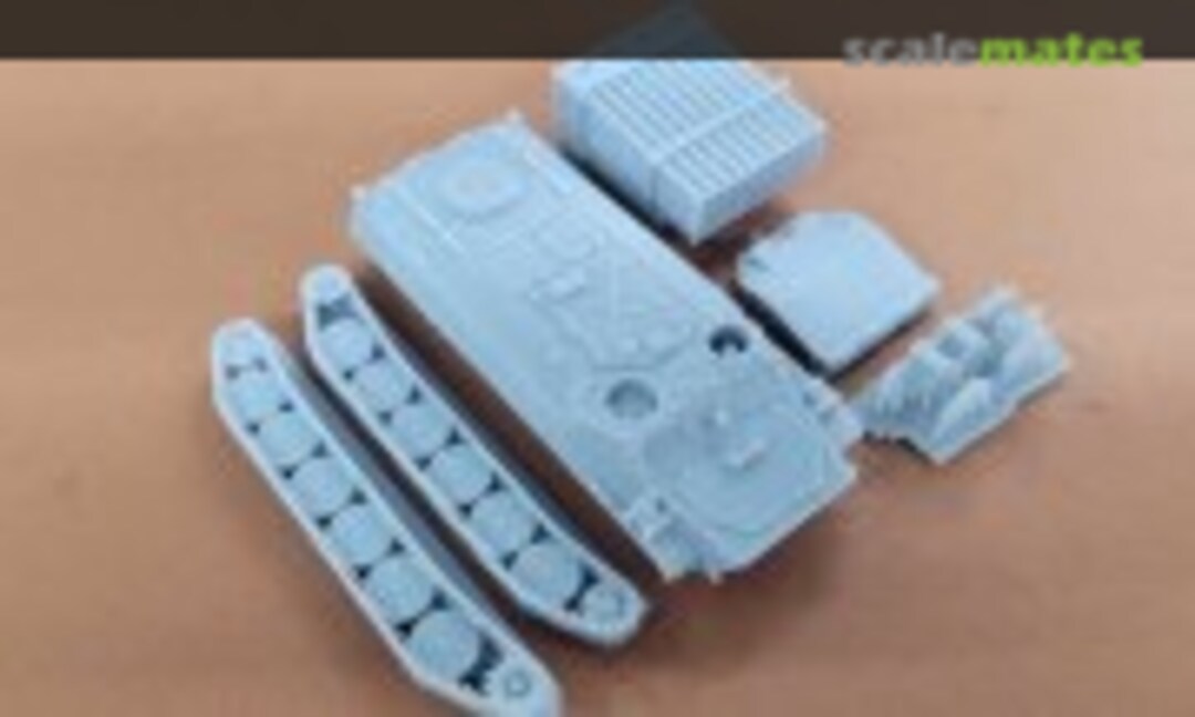 1:72 MT-LB with BM-21 &quot;Grad&quot; (Modell Trans Modellbau MT72144)