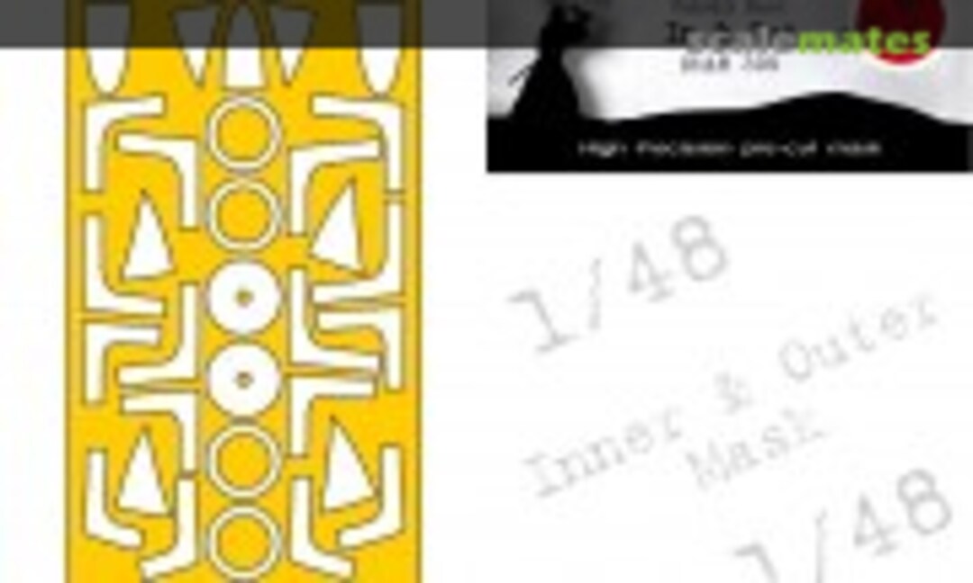 1:48 B-57B/G Canberra - In & Out Canopy Mask (DEAD Design Models NM48309) NM48309