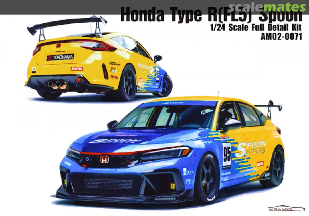 Boxart Honda Civic Type R FL5 Spoon Sports AM02-0071 Alpha Model Boxart Honda Civic Type R FL5 Spoon Sports AM02-0071 Alpha Model