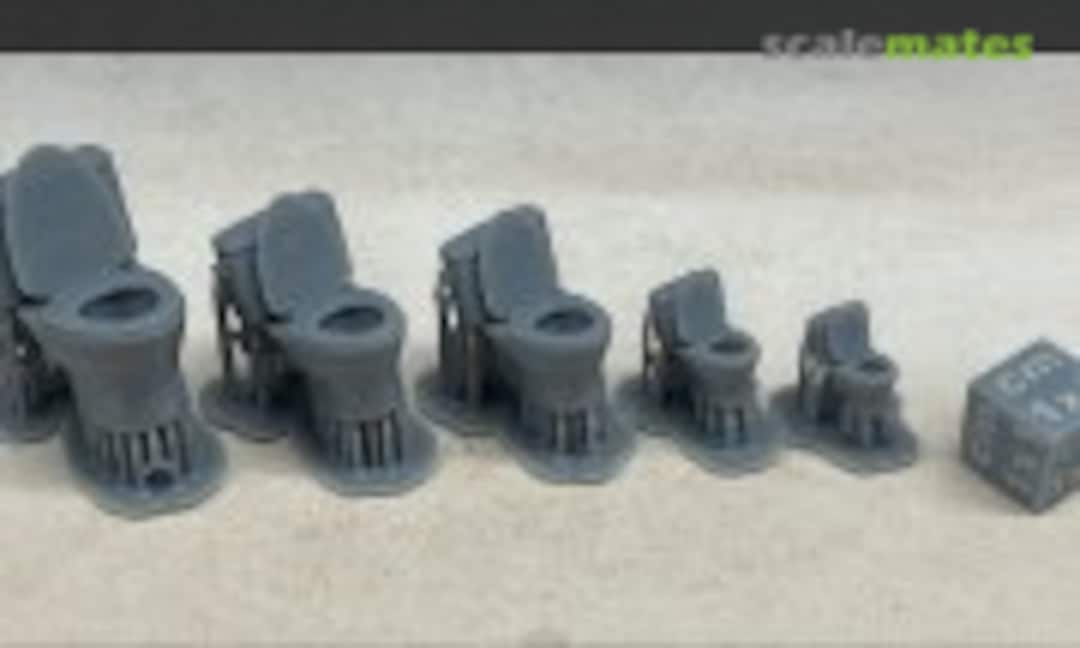 1:48 Compact WC open (EMP3d 48100101) 48100101