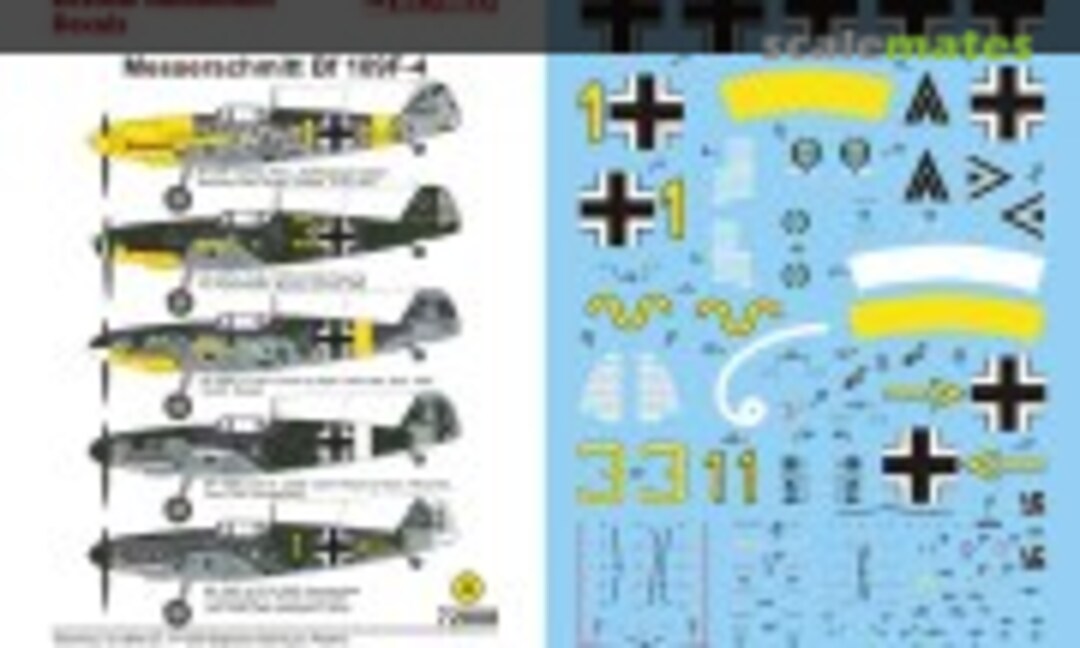 1:72 Messerschmitt Bf 109 F-4 (Techmod 72008P) 72008P