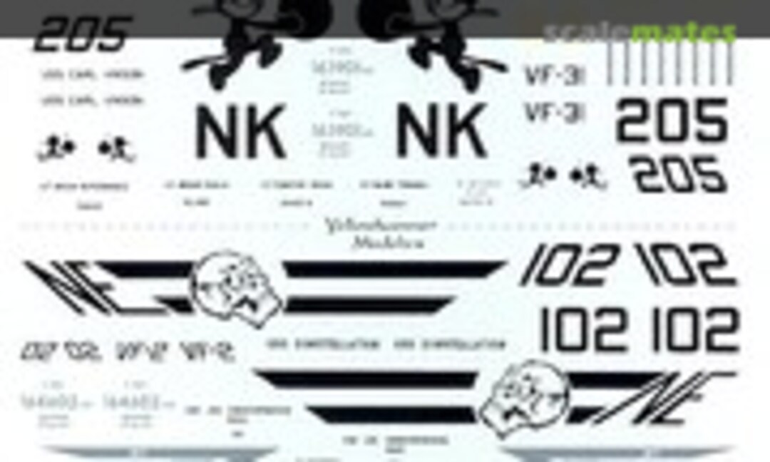 1:48 Pacific Fleet F-14Ds (Yellowhammer Models YHD48002) YHD48002