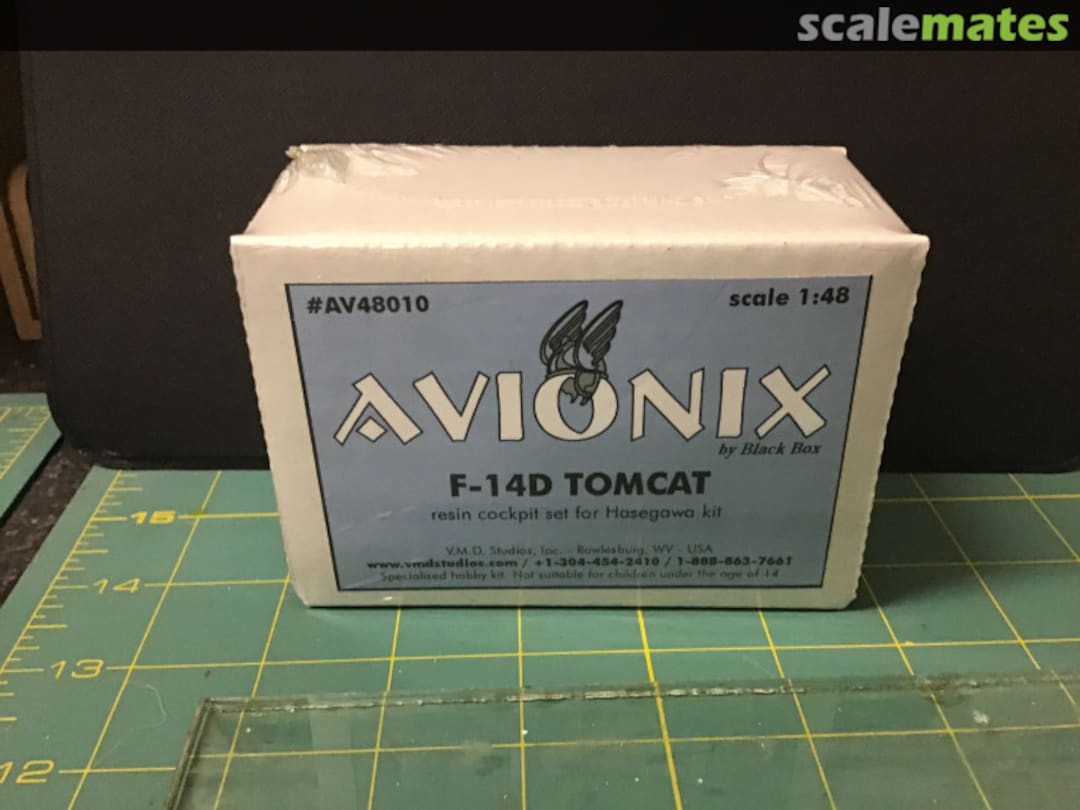Boxart Cockpit - F-14D Tomcat AV48010 Avionix