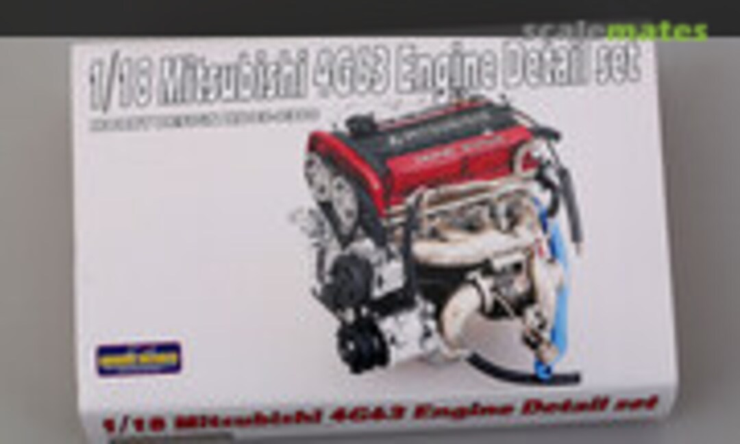 1:18 Mitsubishi 4G63 Engine Detail Set (Hobby Design HD03-0300) HD03-0300