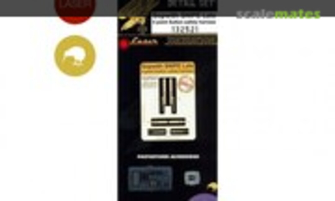 1:32 Sopwith Snipe, Late - 4-Point Sutton Safety Harness (HGW Models 132521) 132521